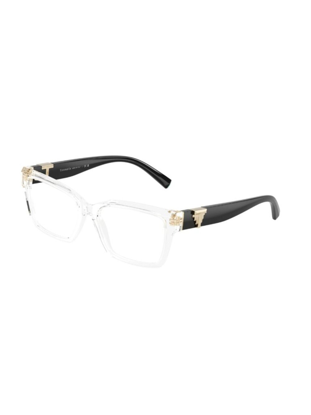 Tiffany TF2267 8047 54 Eyeglasses Transparent Clear / Black Frame